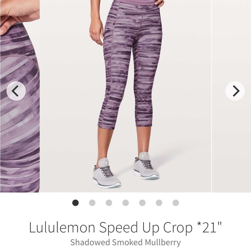 Lululemon Speed Up Crop *21"
